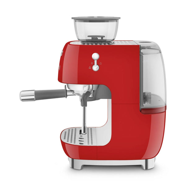 SMEG Manual Espresso Machine, Red #EGF03RDUS