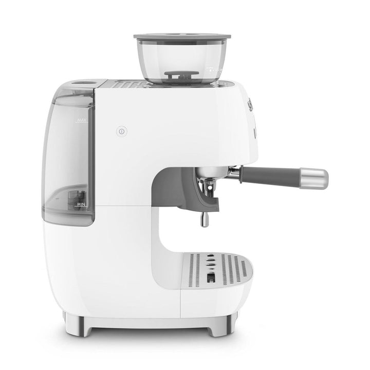 SMEG Manual Espresso Machine, White 