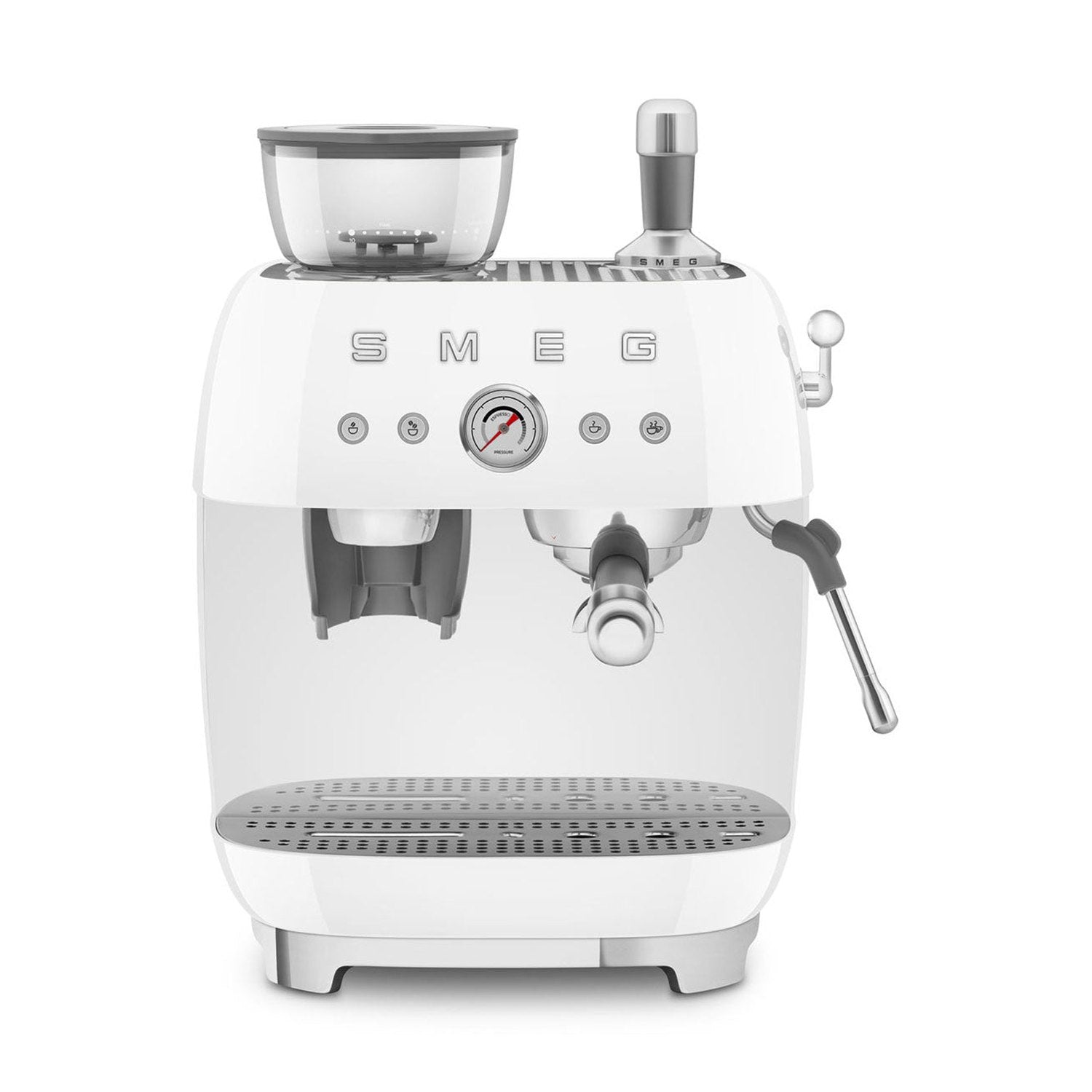 SMEG Manual Espresso Machine, White #EGF03WHEU