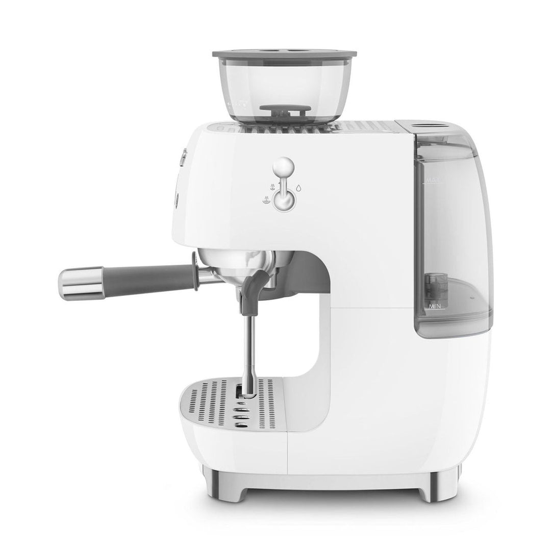 SMEG Manual Espresso Machine, White 