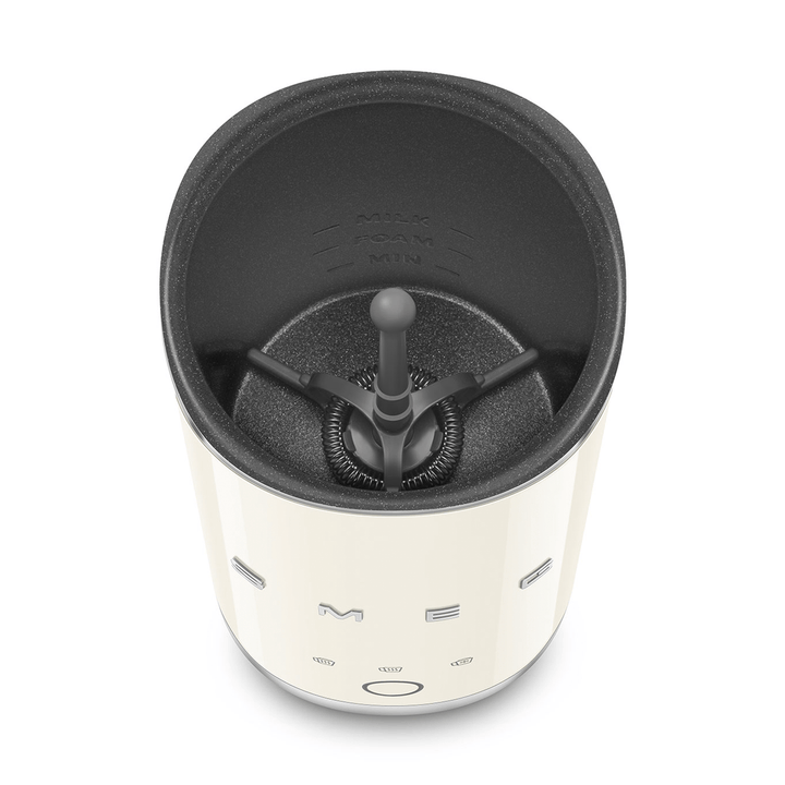 SMEG Milk Frother, Cream 