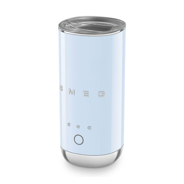SMEG Milk Frother, Pastel Blue #MFF02PBUS