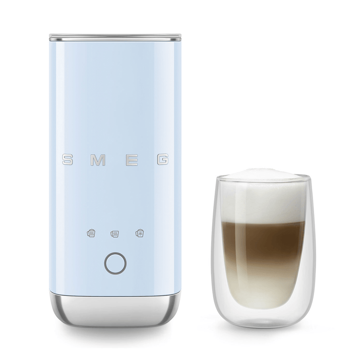 SMEG Milk Frother, Pastel Blue 
