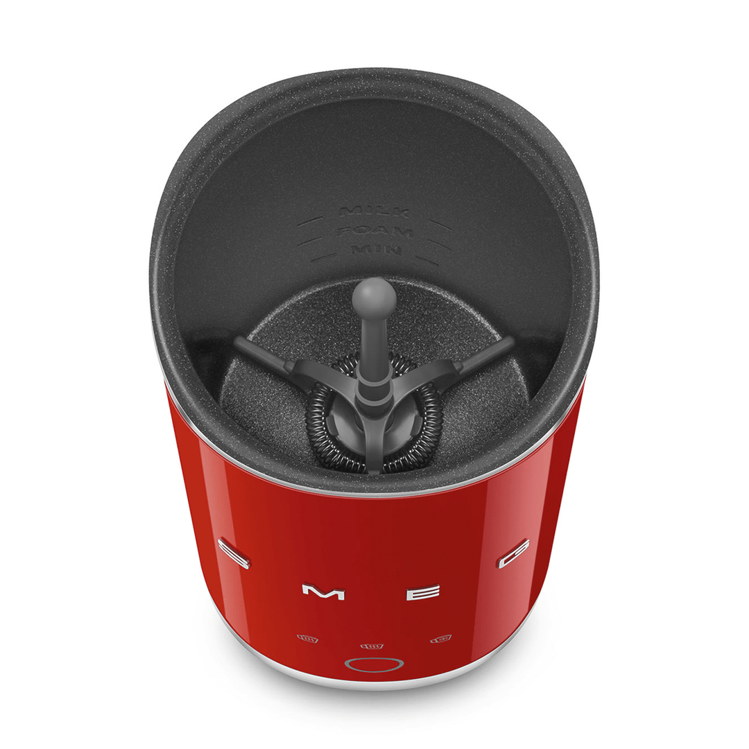 SMEG Milk Frother, Red 