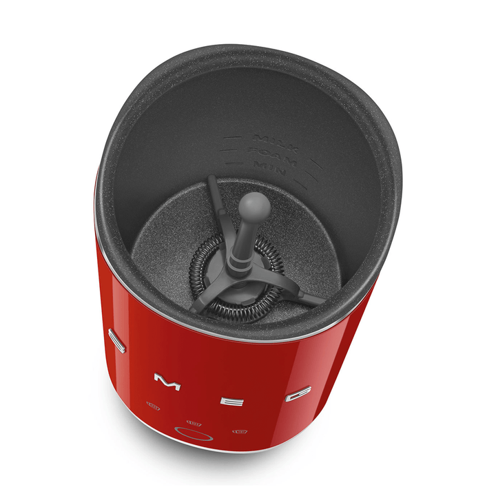 SMEG Milk Frother, Red 