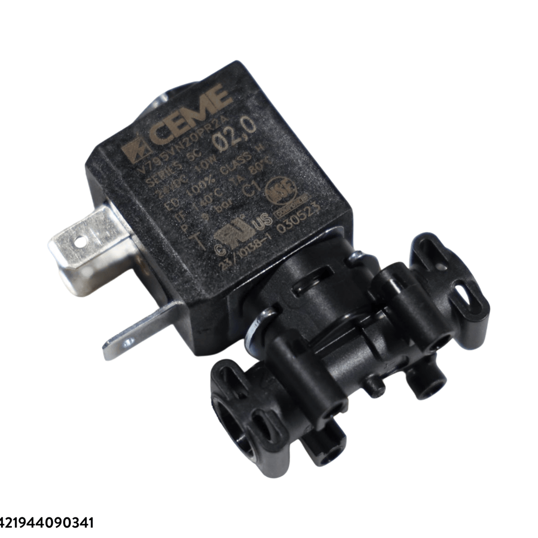 Saeco Philips 2Way Plastic Valve D2 24V - 421944090341