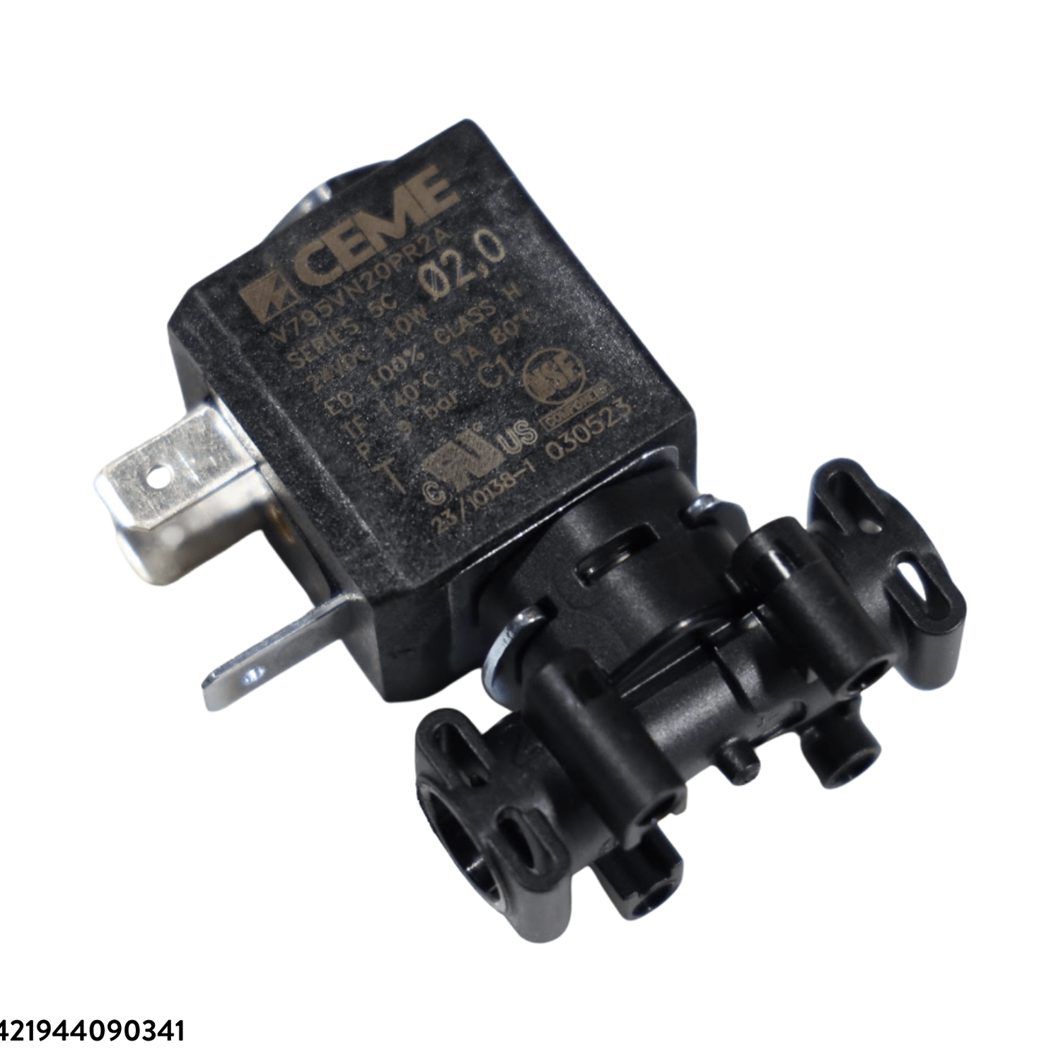 Saeco Philips 2Way Plastic Valve D2 24V - 421944090341