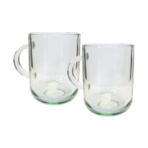 Safdie Aware Glass Mug 330ml, Set of 2
