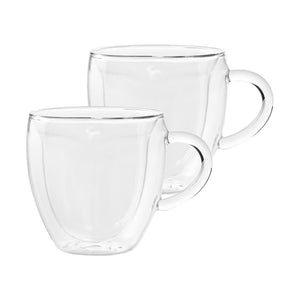 Safdie Barista Amore 300ml Americano Mugs, Set of 2