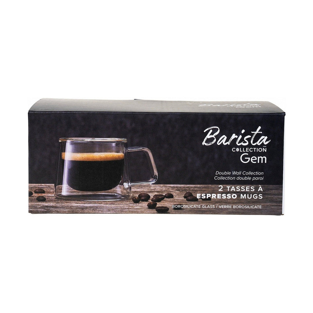 Safdie Barista Gem 110ml Espresso Mugs, Set of 2