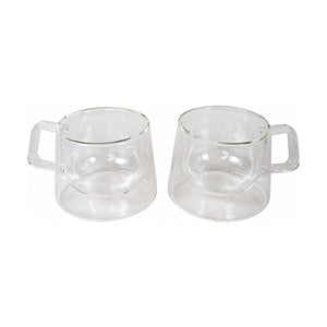 Safdie Barista Gem 380ml Caffé Latte Mugs, Set of 2