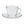 Safdie Vela Espresso Cup & Saucer 80ml, Set of 6