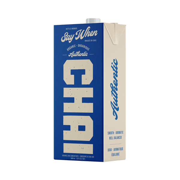 Say When Organic Authentic Chai Concentrate, 32oz.