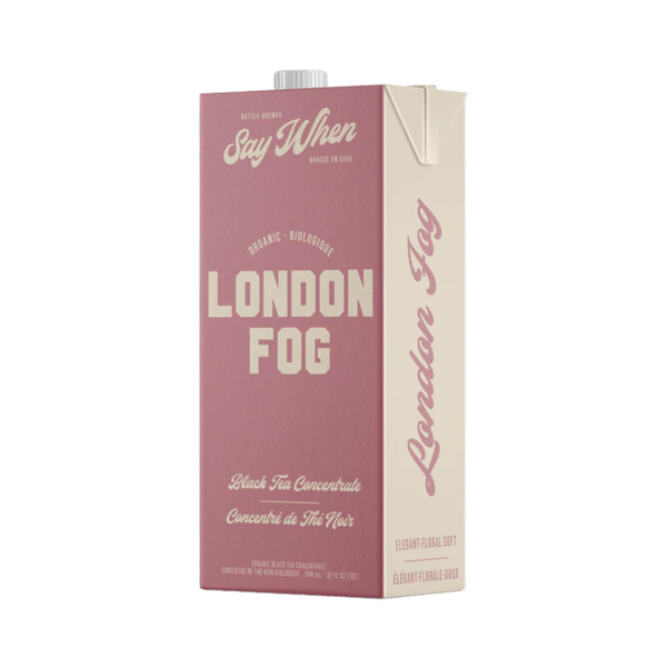 Say When Organic London Fog Concentrate, 32oz.