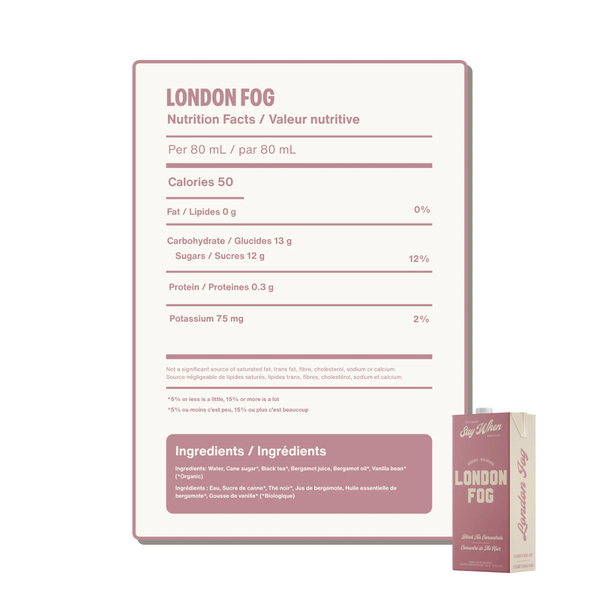 Say When Organic London Fog Concentrate, 32oz.