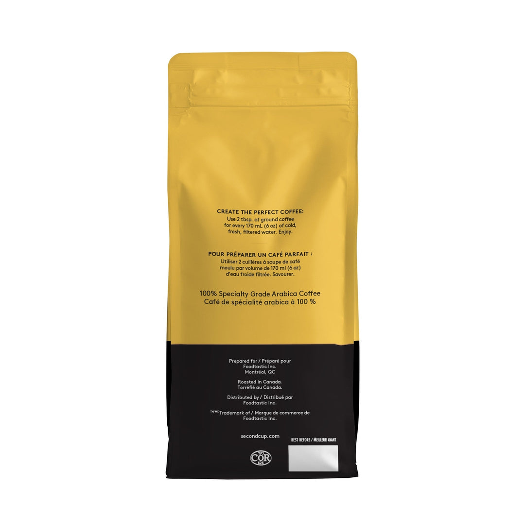 Second Cup Batch 49 Medium Roast Whole Bean Coffee, 312 g