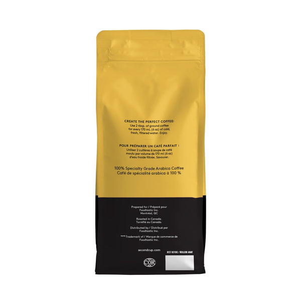 Second Cup Batch 49 Medium Roast Whole Bean Coffee, 312 g
