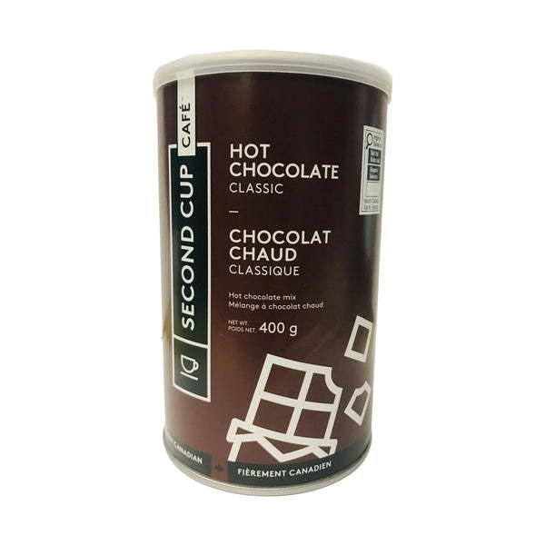 Second Cup Classic Milk Hot Chocolate Mix, 400g