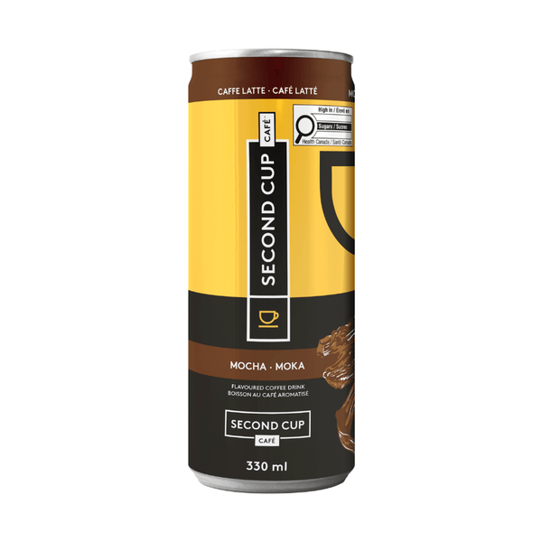 Second Cup Coffee Latte Mocha, 330ml