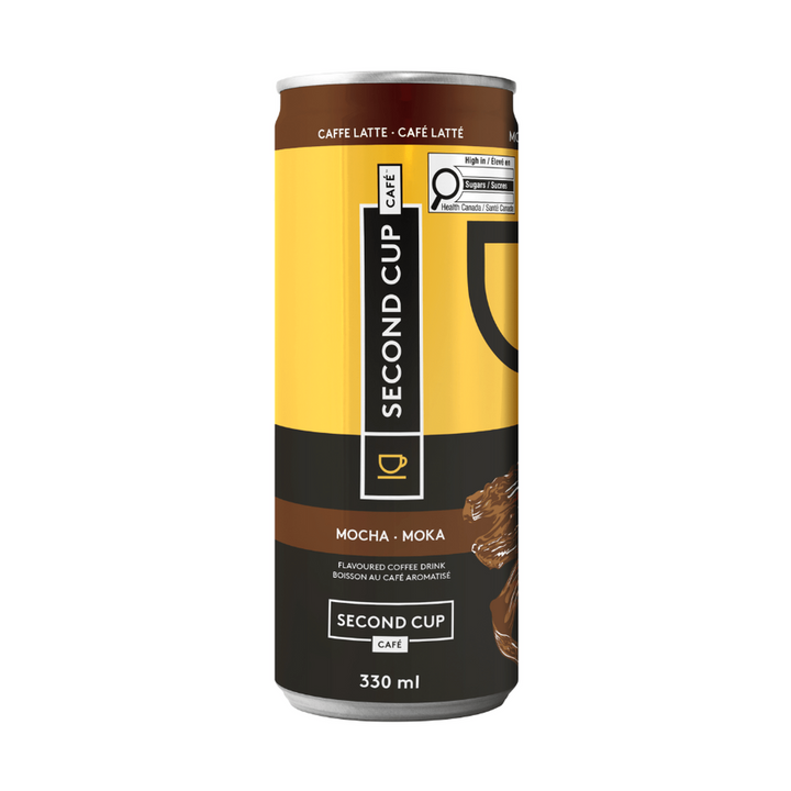Second Cup Coffee Latte Mocha, 330ml