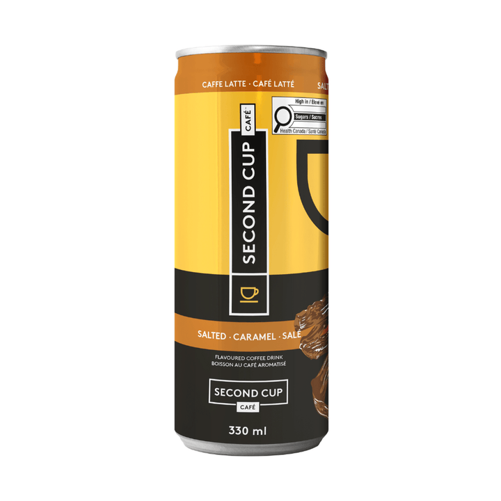 Second Cup Coffee Latte Salted Caramel, 330ml
