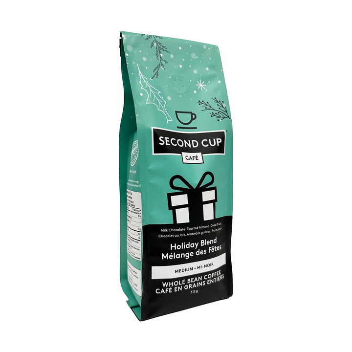 Second Cup Holiday Blend Whole Bean Coffee, 312 g