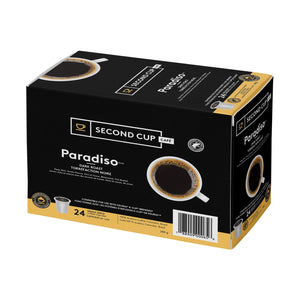 Second Cup Paradiso Dark Roast Single Serve Coffee 24 Pack