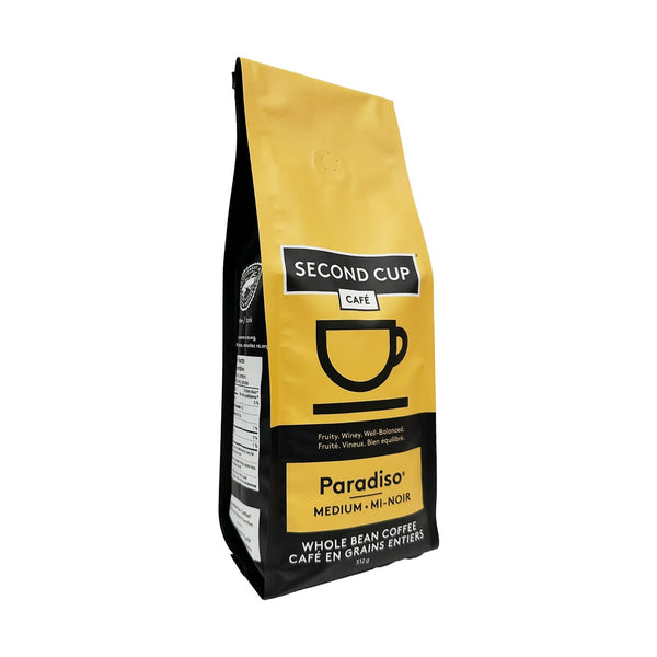 Second Cup Paradiso Medium Whole Bean Coffee, 312 g