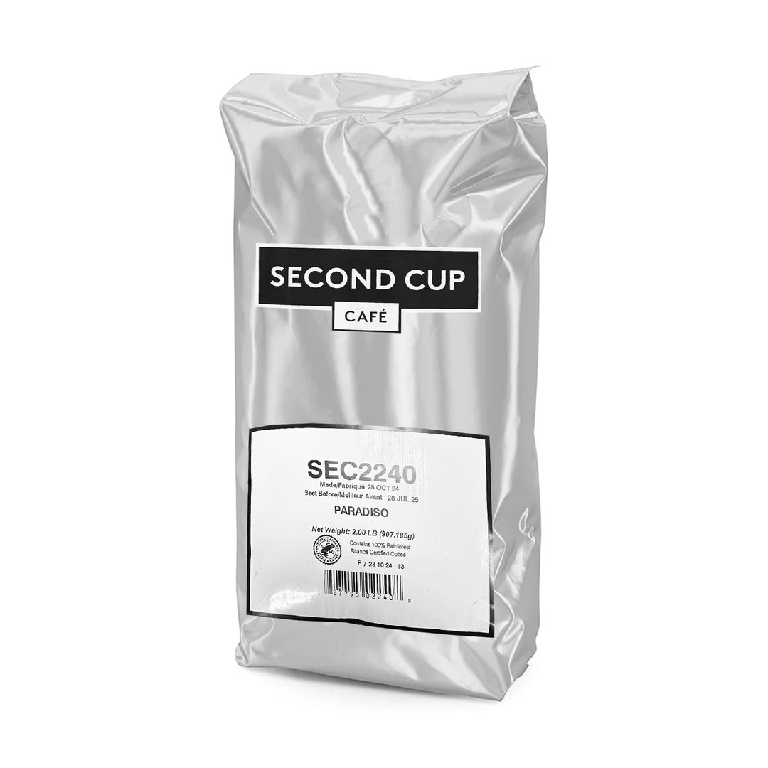 Second Cup Paradiso Whole Bean Coffee, 2 lb