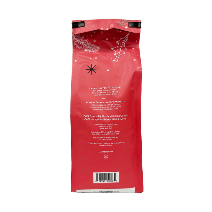 Second Cup Spiced Eggnog Whole Bean Coffee, 312 g