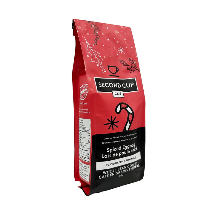 Second Cup Spiced Eggnog Whole Bean Coffee, 312 g