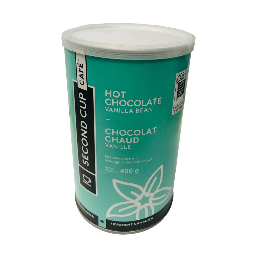 Second Cup Vanilla Bean Hot Chocolate Mix, 400g