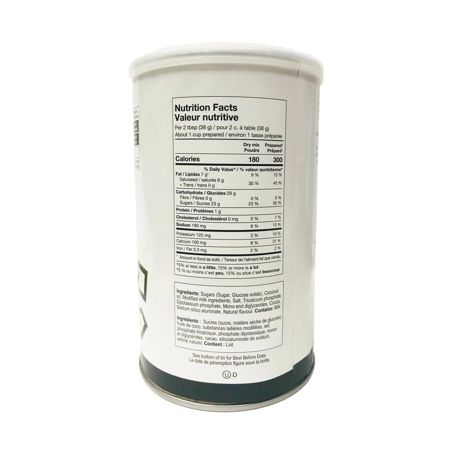 Second Cup White Hot Chocolate Mix, 400g