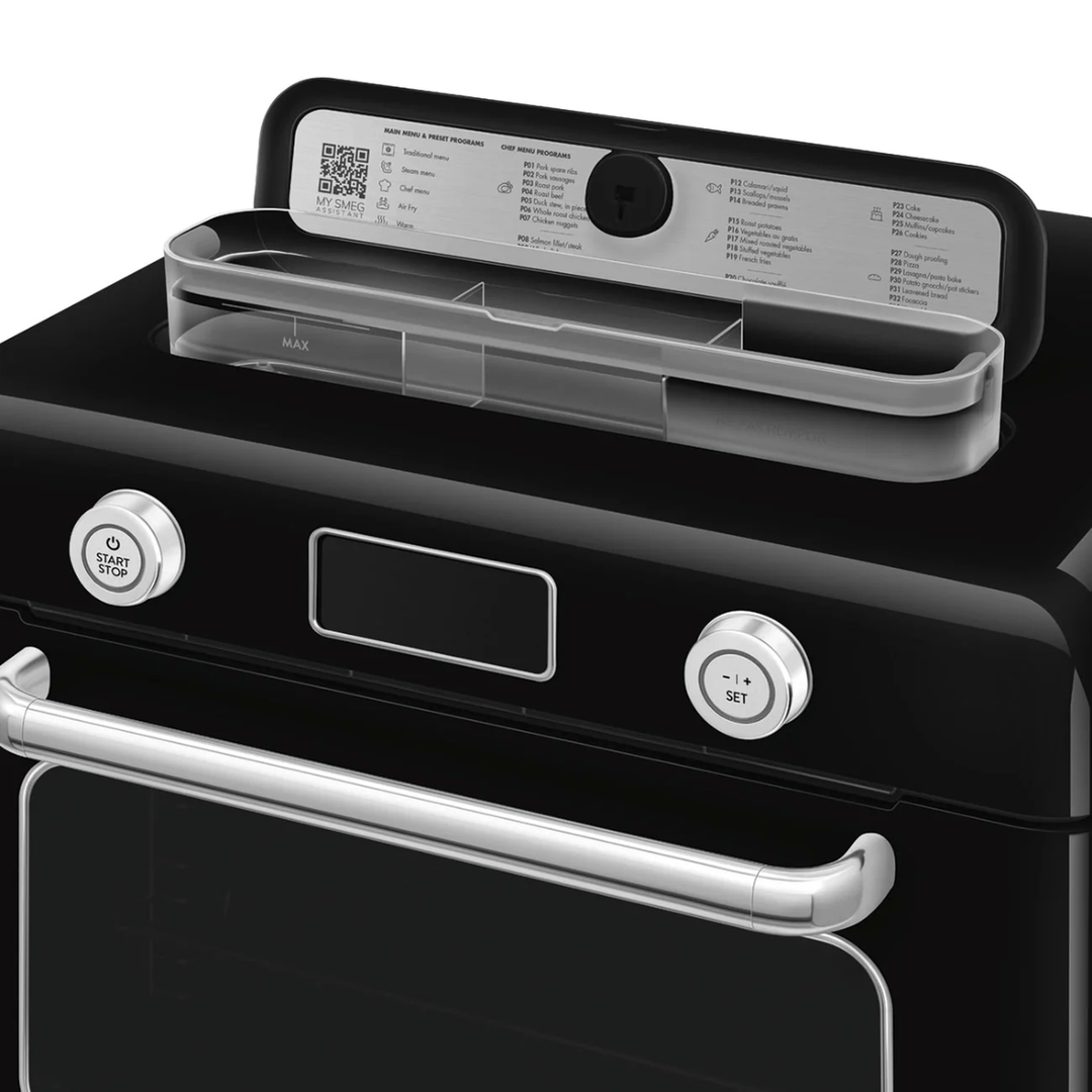 Smeg 10-in-1 Combi Steam Oven &amp; Air Fryer, Black 