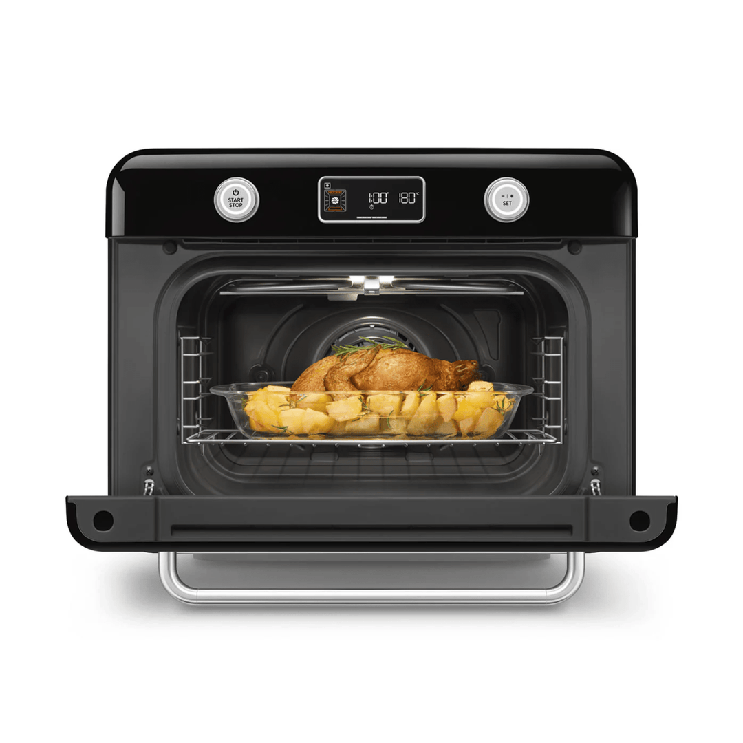 Smeg 10-in-1 Combi Steam Oven &amp; Air Fryer, Black 