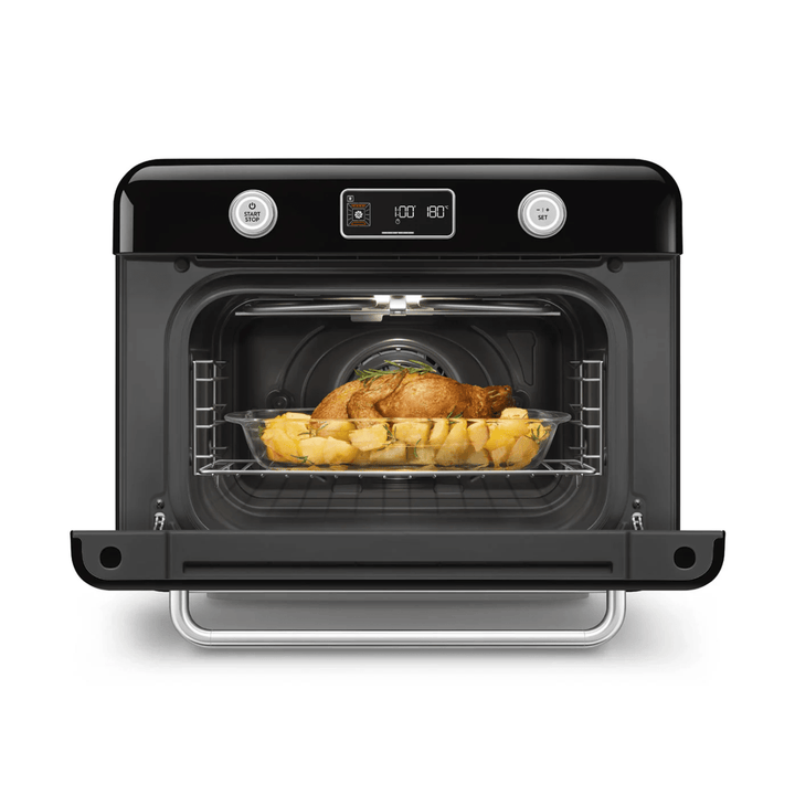 Smeg 10-in-1 Combi Steam Oven &amp; Air Fryer, Black 