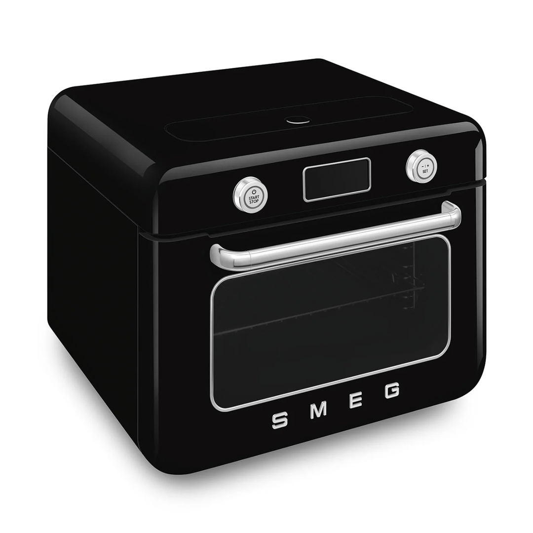 Smeg 10-in-1 Combi Steam Oven &amp; Air Fryer, Black 