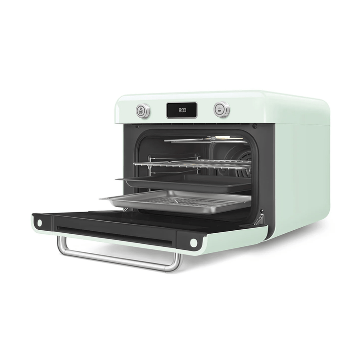 Smeg 10-in-1 Combi Steam Oven &amp; Air Fryer, Pastel Green 