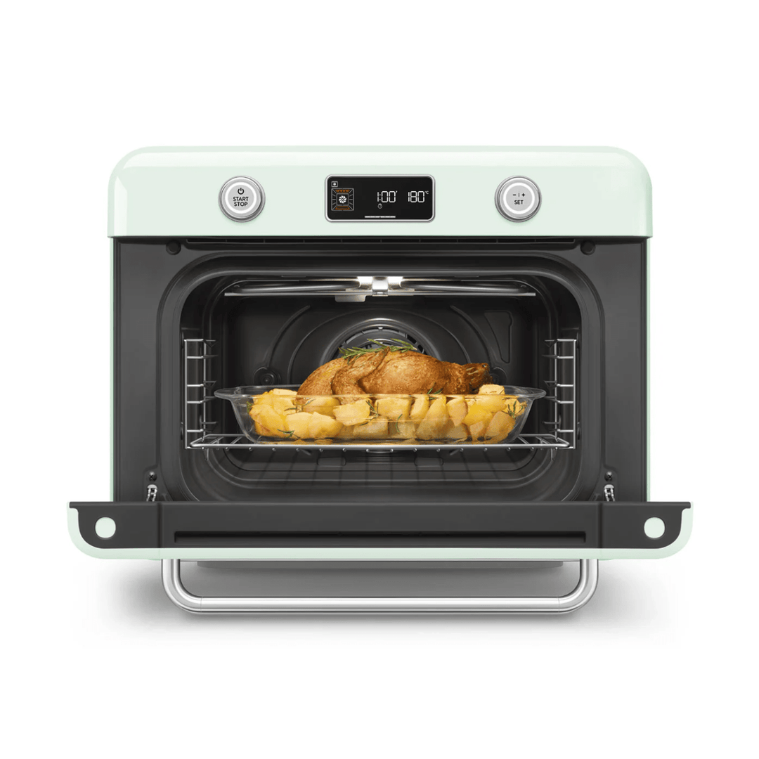 Smeg 10-in-1 Combi Steam Oven &amp; Air Fryer, Pastel Green 