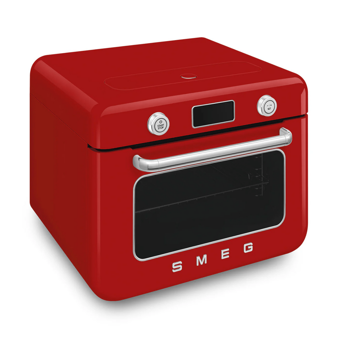 Smeg 10-in-1 Combi Steam Oven &amp; Air Fryer, Red 