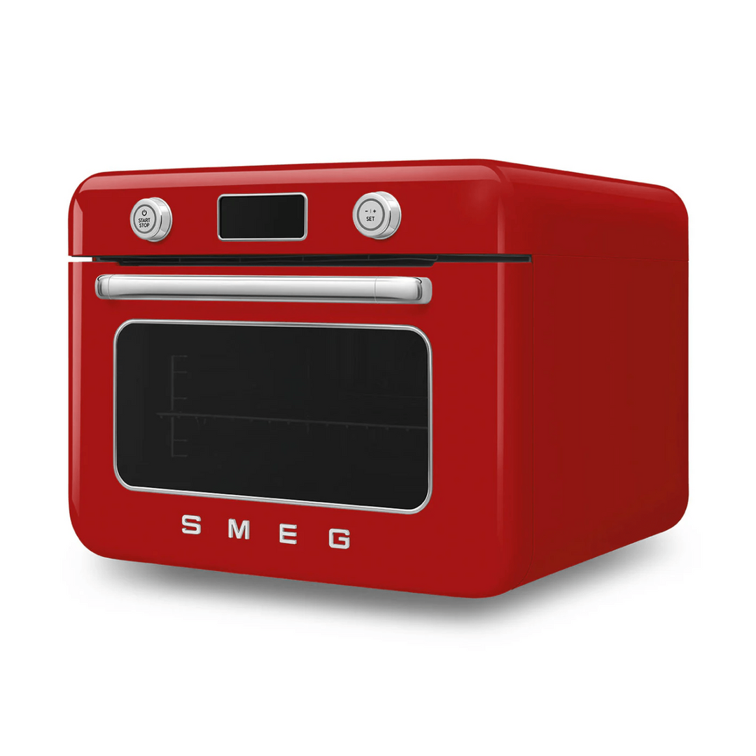 Smeg 10-in-1 Combi Steam Oven &amp; Air Fryer, Red 