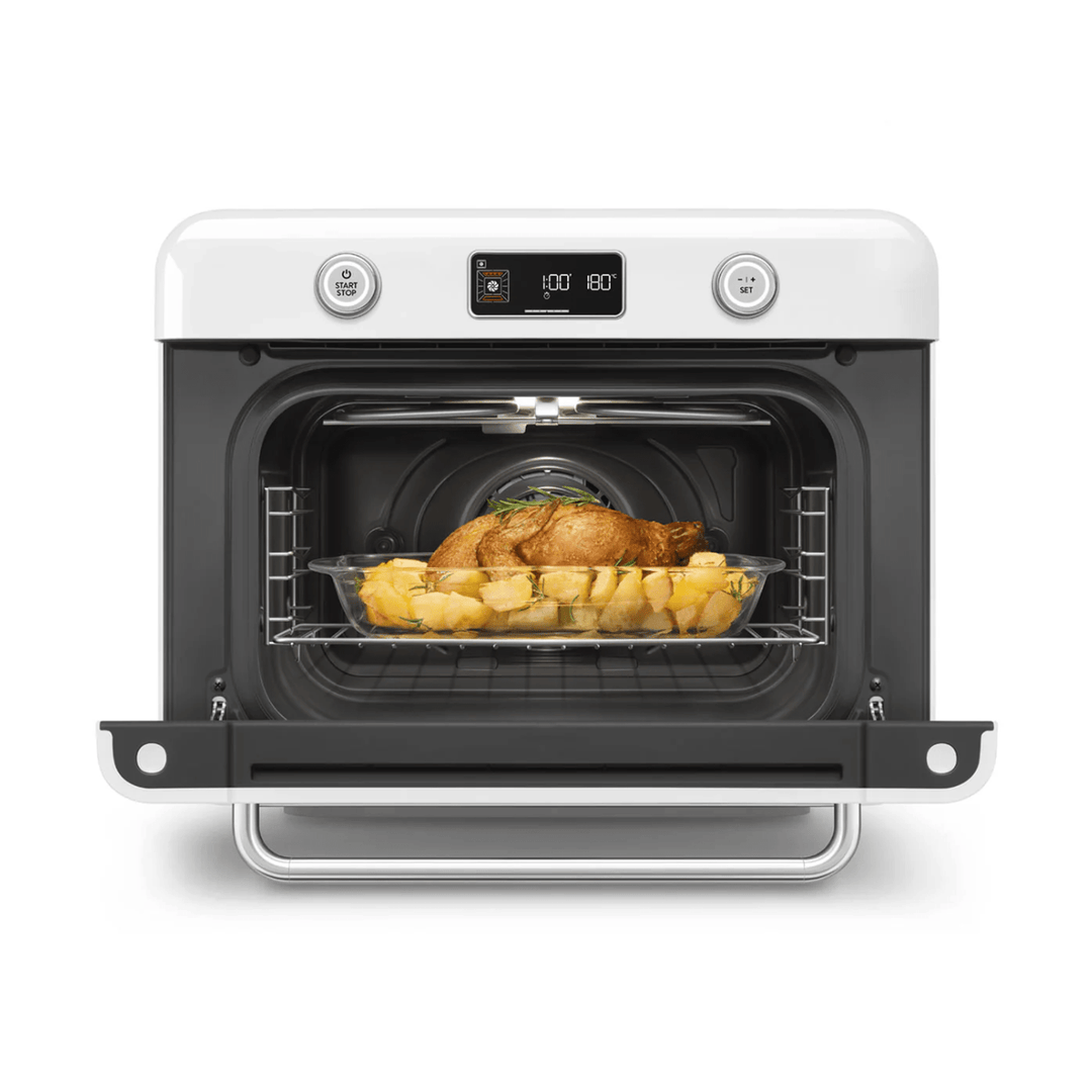 Smeg 10-in-1 Combi Steam Oven &amp; Air Fryer White 