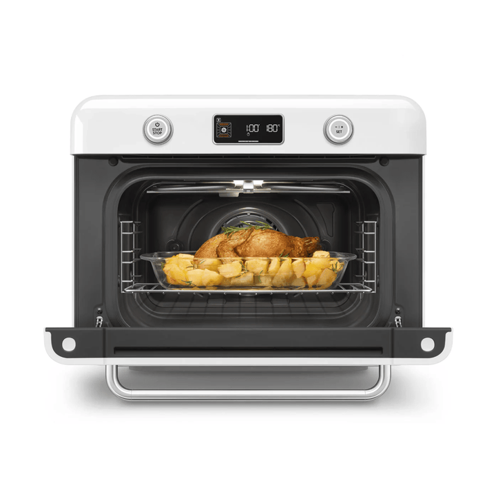 Smeg 10-in-1 Combi Steam Oven &amp; Air Fryer White 