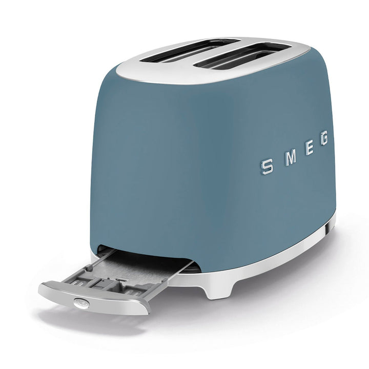 Smeg 2-Slice Toaster - Storm Blue
