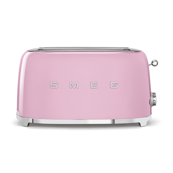 Smeg 4-Slice Toaster, Pink #TSF02PKUS