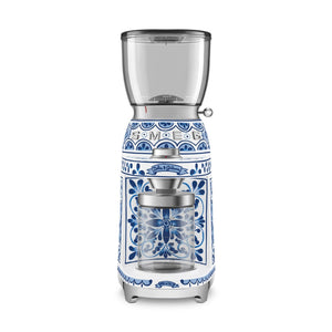 Smeg 50’s Style Dolce&Gabbana Coffee Grinder CGF01, Blu Mediterraneo