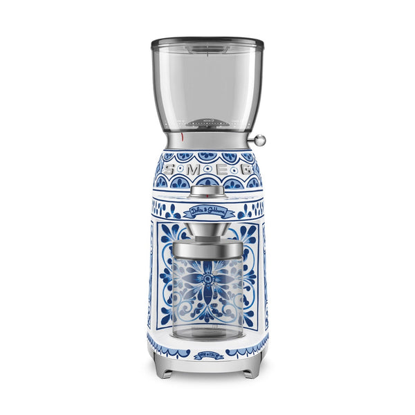 Smeg 50’s Style Dolce&Gabbana Coffee Grinder CGF01, Blu Mediterraneo