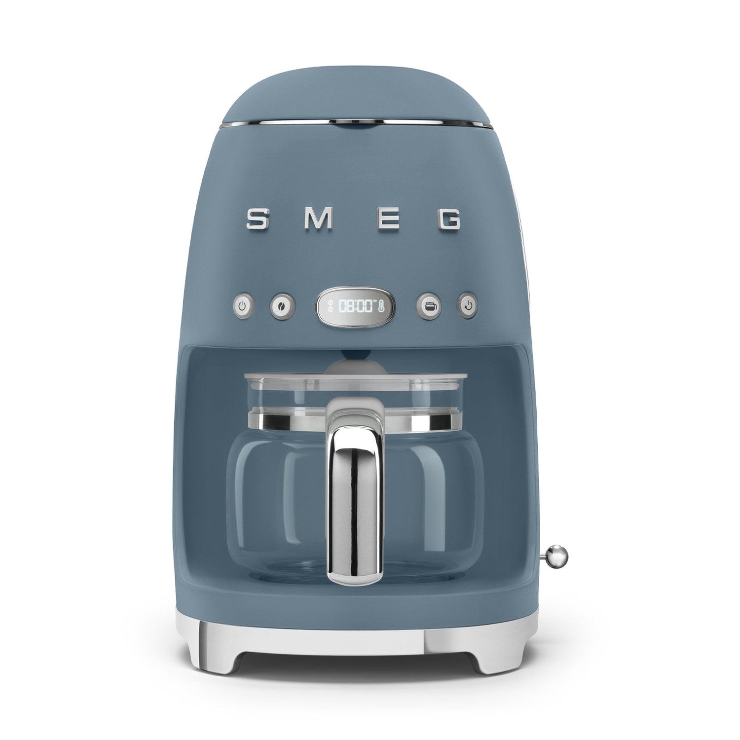 Smeg 50s Style Drip Filter Coffee Machine, Matte Storm Blue #DCF02BMUS