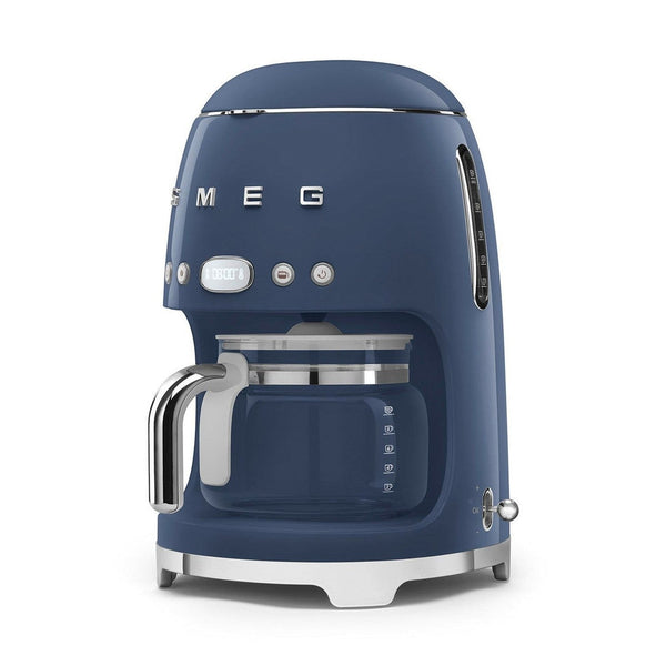 Open Box | Smeg 50s Style Drip Filter Coffee Machine, Navy #DCF02BLUS