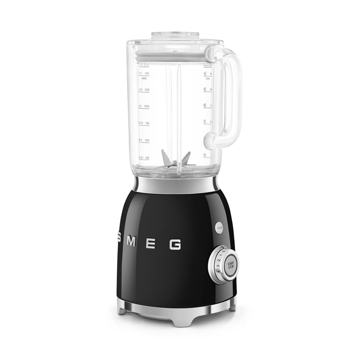Smeg 50s Style Jar Stand Blender, Black 